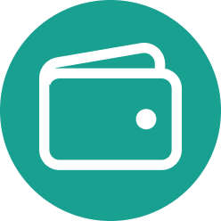 Icon representing the process of adding a key card to a digital wallet