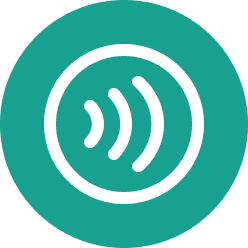 Icon illustrating keyless entry with SmartphoneKey